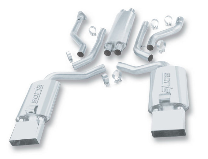 S-Type Cat-Back Exhaust System <br> 92-96 Chevy Corvette 5.7L V8
