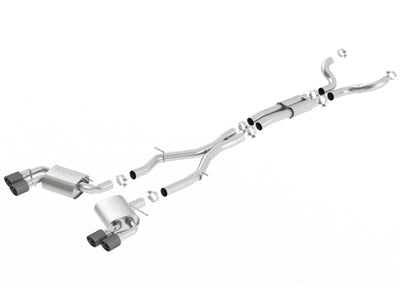 S-Type Cat-Back Exhaust System <br> 16-23 Chevy Camaro SS 6.2L V8