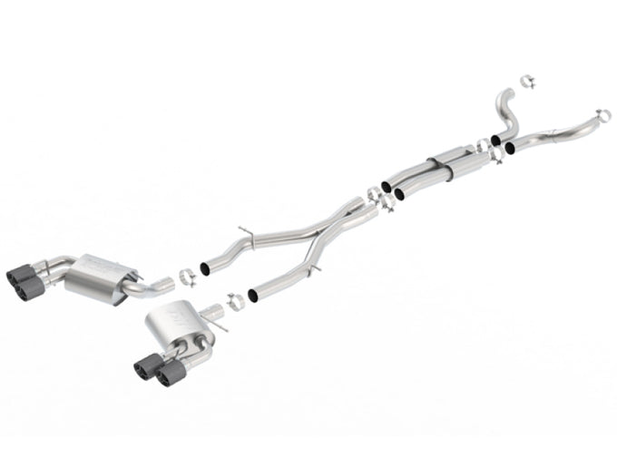 S-Type Cat-Back Exhaust System <br> 16-23 Chevy Camaro SS 6.2L V8