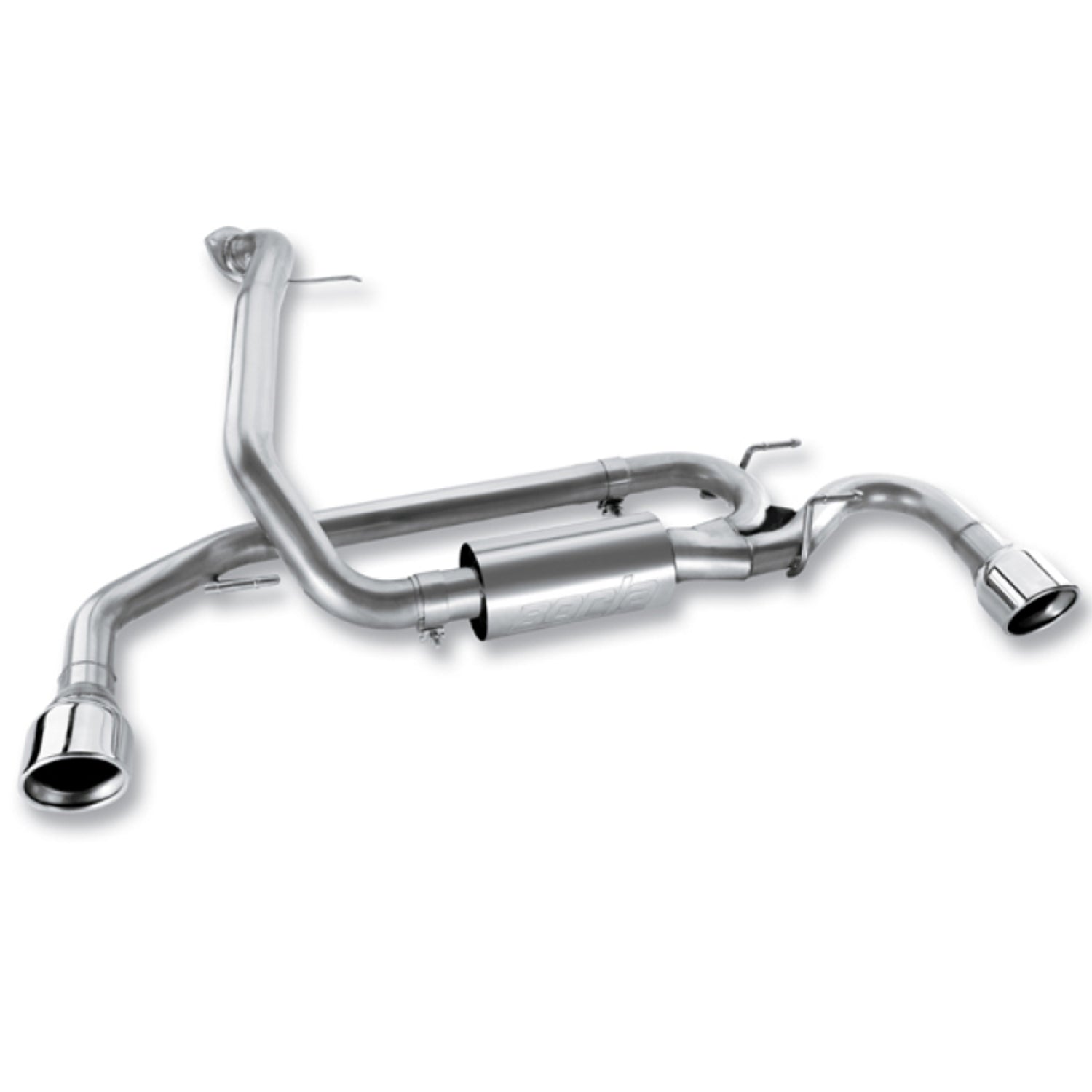 S-Type Axle-Back Exhaust System <br> 10-13 Mazda 3 L Hatchback