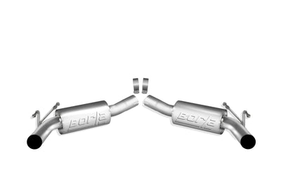 S-Type Axle-Back Exhaust System <br> 10-13 Chevy Camaro SS 6.2L V8