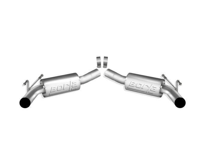 S-Type Axle-Back Exhaust System <br> 10-13 Chevy Camaro SS 6.2L V8