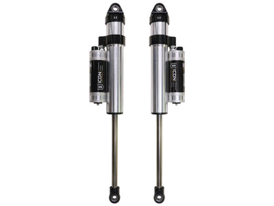 Pair Secondary Long Travel 2.5 Shocks PB CDCV <br> 2003-2024 Toyota 4Runner Tacoma FJ Cruiser