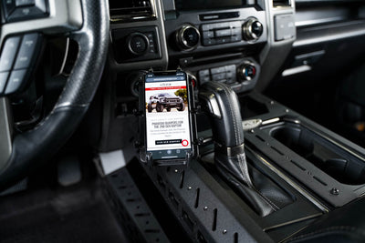Center Console Molle Panels<br> 17-22 Ford F-150 F-250 F-350
