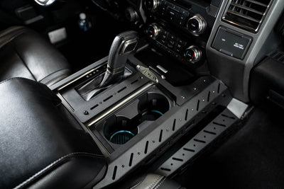 Center Console Molle Panels<br> 17-22 Ford F-150 F-250 F-350