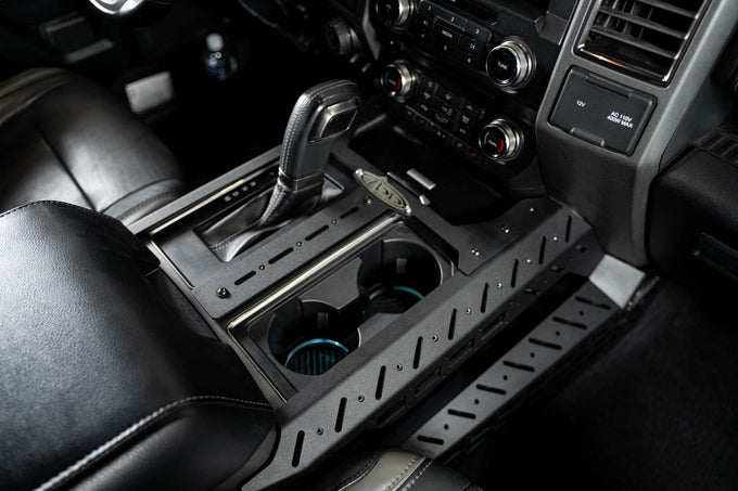 Center Console Molle Panels<br> 17-22 Ford F-150 F-250 F-350
