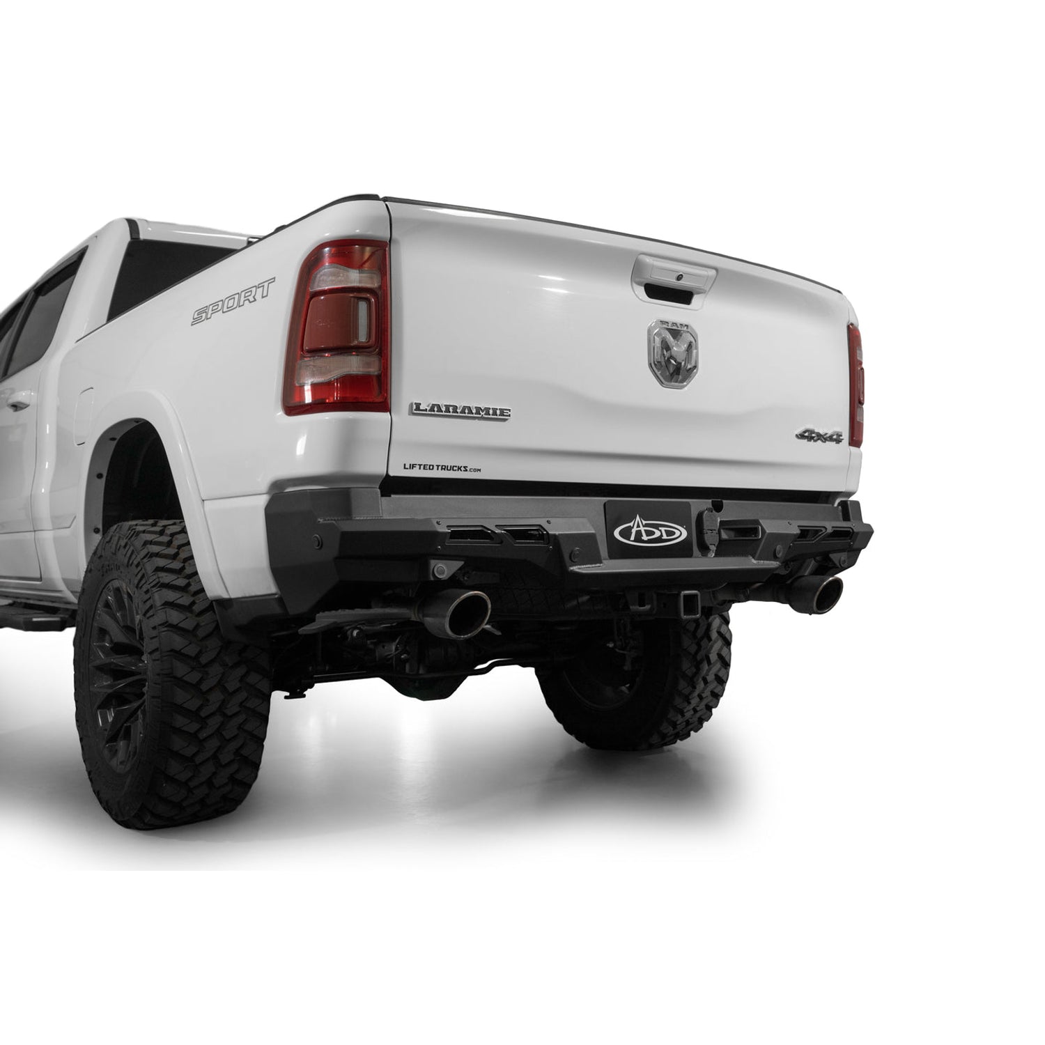 Black Label Rear Bumper<br> 19-24 RAM 1500