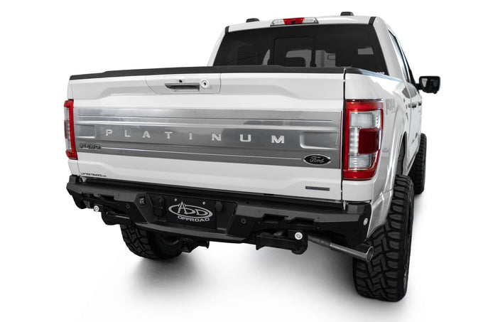 Black Label Rear Bumper<br> 21-23 Ford F-150