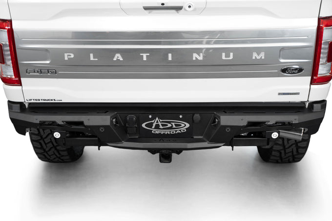 Black Label Rear Bumper<br> 21-23 Ford F-150