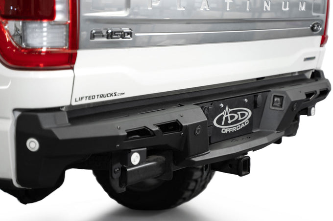 Black Label Rear Bumper<br> 21-23 Ford F-150
