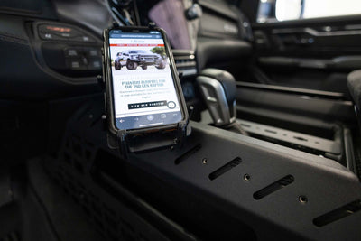 Center Console Digital Device Molle Panels <br> 21-24 RAM 1500