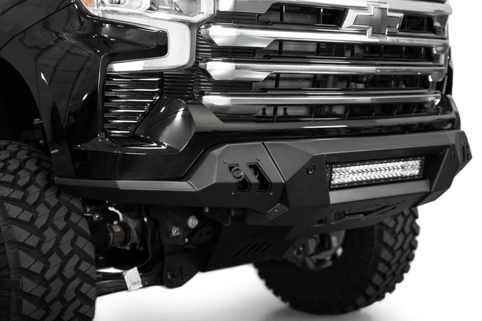 Black Label Front Bumper<br> 22-24 Chevy Silverado 1500