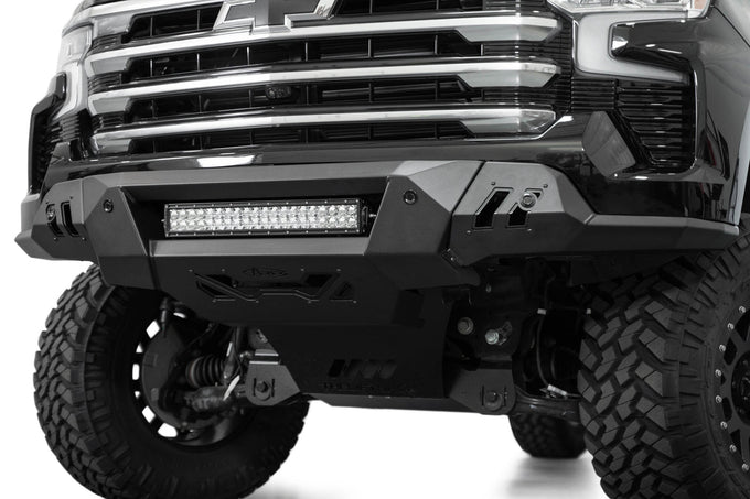 Black Label Front Bumper<br> 22-24 Chevy Silverado 1500