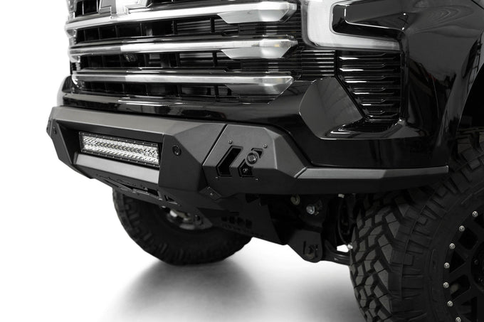 Black Label Front Bumper<br> 22-24 Chevy Silverado 1500