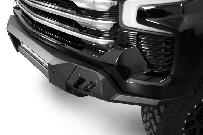 Black Label Front Bumper<br> 22-24 Chevy Silverado 1500