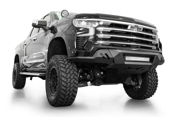 Black Label Front Bumper<br> 22-24 Chevy Silverado 1500