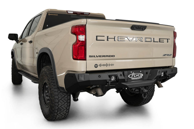 Stealth Fighter Rear Bumper<br> 22-24 Chevy/GMC 1500