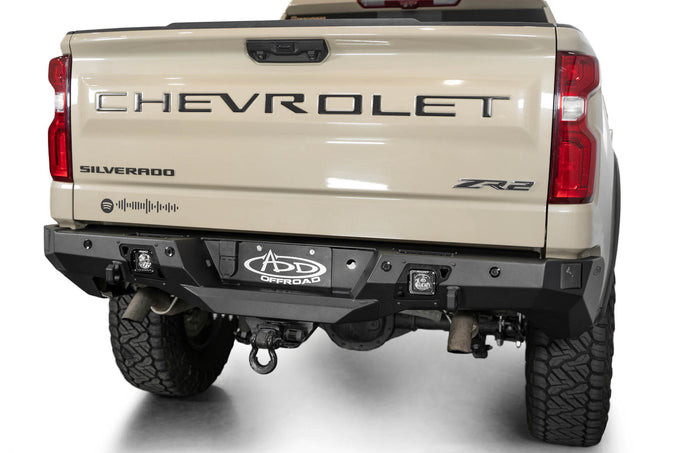 Stealth Fighter Rear Bumper<br> 22-24 Chevy/GMC 1500