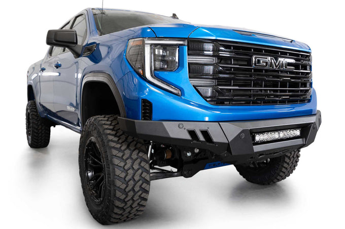 Black Label Front Bumper<br> 22-25 GMC Sierra 1500