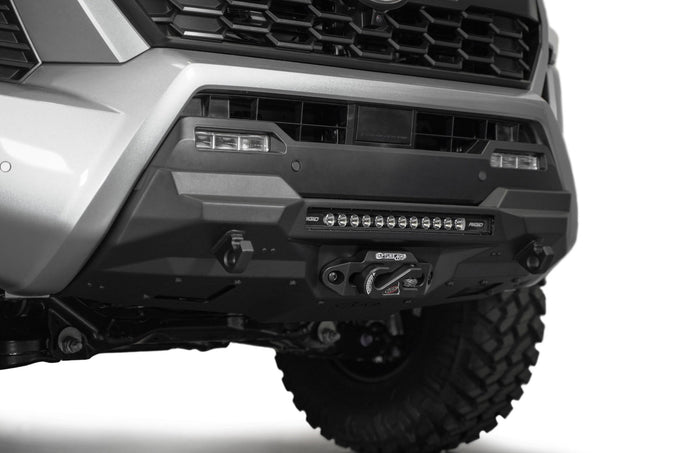 Stealth Center Mount Winch Front Bumper<br> 2024+ Toyota Tacoma