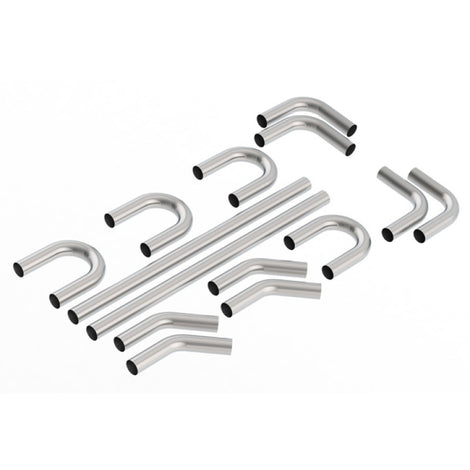 Hot Rod Kit 3in OD T-304 Stainless Steel Pipes <br> Universal Fit
