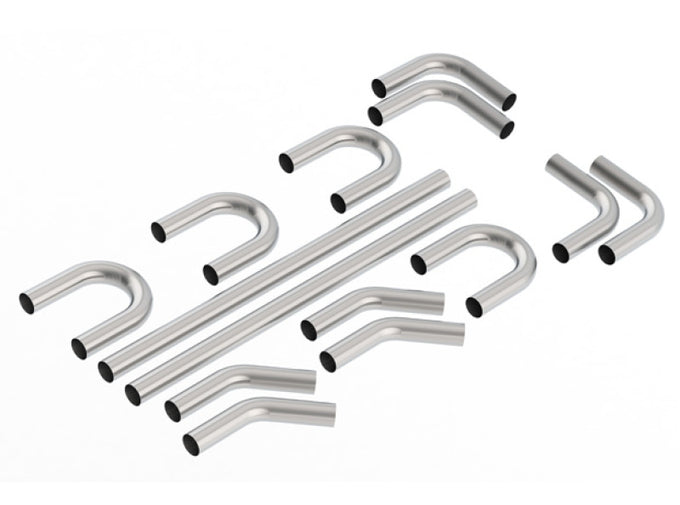 Hot Rod Kit 3in OD T-304 Stainless Steel Pipes <br> Universal Fit