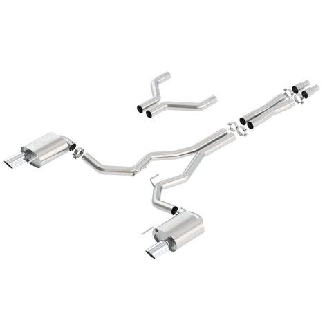 ATAK Cat-Back Exhaust System <br> 15-17 Ford Mustang 5L V8 Coupe