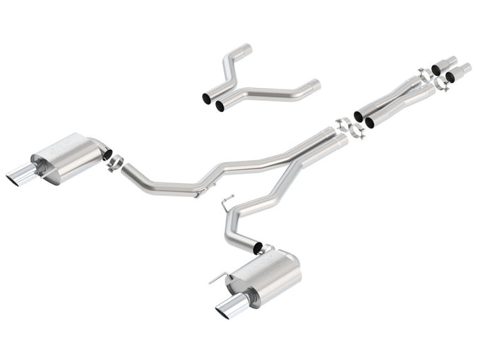 ATAK Cat-Back Exhaust System <br> 15-17 Ford Mustang 5L V8 Coupe