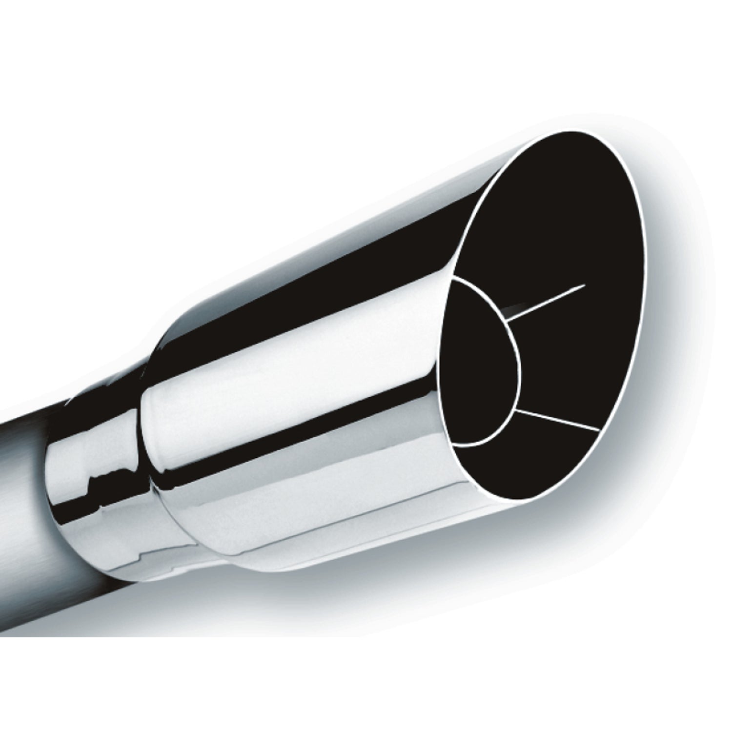 Polished Tip Single Round Angle-Cut <br> Universal Fit