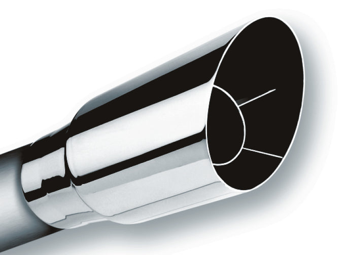 Polished Tip Single Round Angle-Cut <br> Universal Fit
