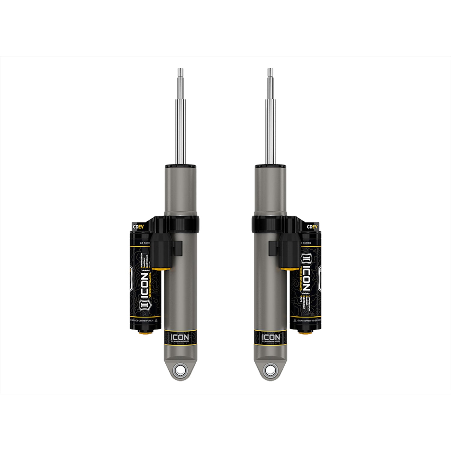 Pair 0in Coil / 3in Air Ride Rear Shocks VS PB CDEV <br> 2014-2022 Ram 2500