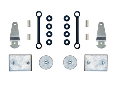 3in Front/Rear Box Kit <br> 2007-2017 Jeep Wrangler 2018 Wrangler JK