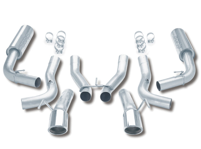 S-Type Cat-Back Exhaust System <br> 1996,00-02 Dodge Viper 8L V10