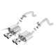 S-Type Axle-Back Exhaust System <br> 14-19 Chevy Corvette Stingray 6.2L V8