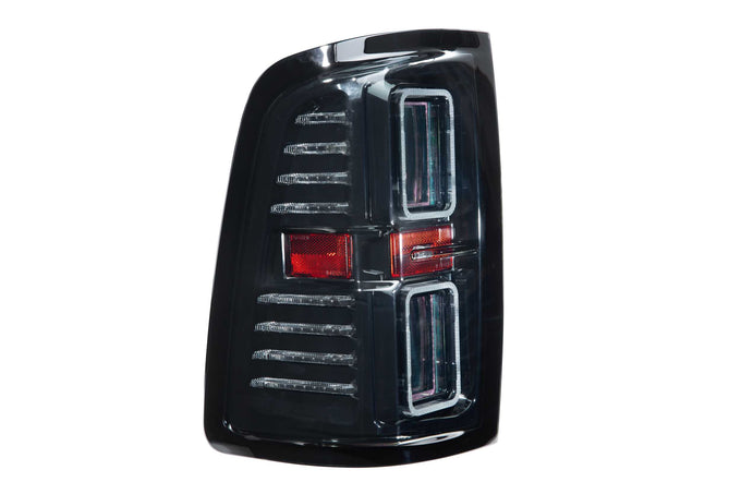 Pair / Smoked XB LED Tail Lights <br> 19-24 Dodge Ram 1500