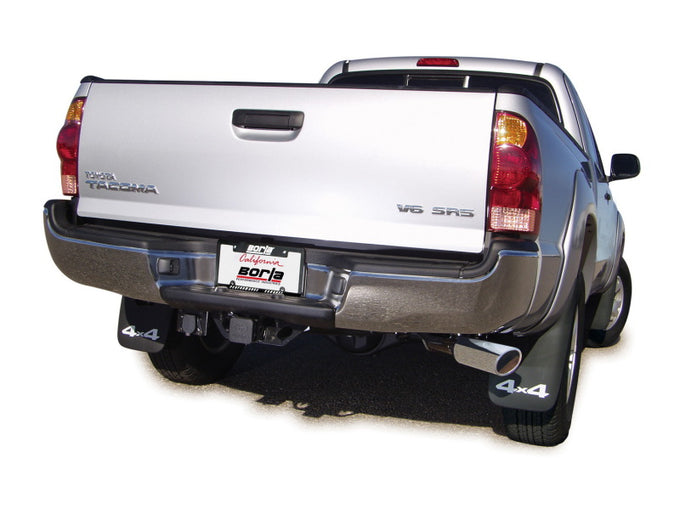 S-Type Cat-Back Exhaust System <br> 05-12 Toyota Tacoma 4L V6 Crew Cab