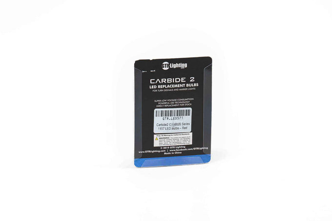 Carbide Canbus 2.0 LED Bulb <br> 1157, Red
