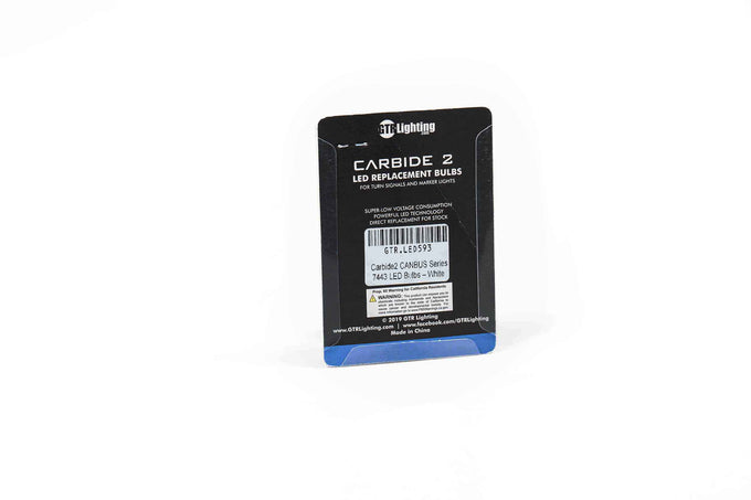 Carbide Canbus 2.0 LED Bulb <br> 7440/7443, White