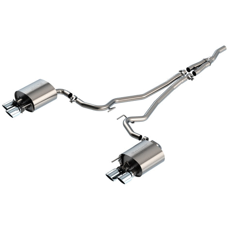 S-Type Cat-Back Exhaust System <br> 19-23 Ford Mustang 2.3L L4 Coupe