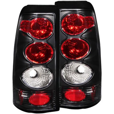 Black Taillights <br> 99-02 Chevy Silverado GMC Sierra 1500 2500 3500