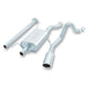 S-Type Cat-Back Exhaust System <br> 05-12 Toyota Tacoma 4L V6 Crew Cab