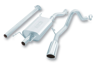 S-Type Cat-Back Exhaust System <br> 05-12 Toyota Tacoma 4L V6 Crew Cab