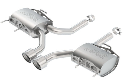 S-Type Axle-Back Exhaust System <br> 11-14 Cadillac CTS 6.2L V8 Coupe Tips Included