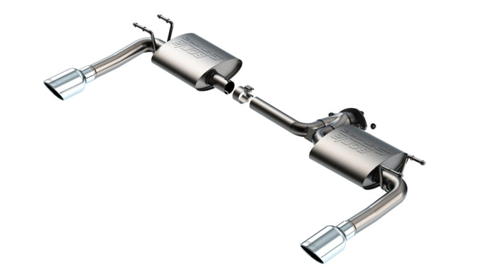 S-Type Axle-Back Exhaust System <br> 19-22 Mazda 3 2.5L L4 Sedan