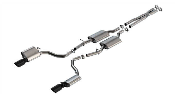 ATAK Cat-Back Exhaust System <br> 19-23 Dodge Charger 3.6L V6