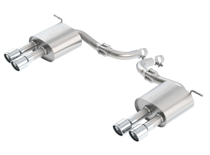S-Type Axle-Back Exhaust System <br> 17-19 Ford Fusion Sport 2.7L V6