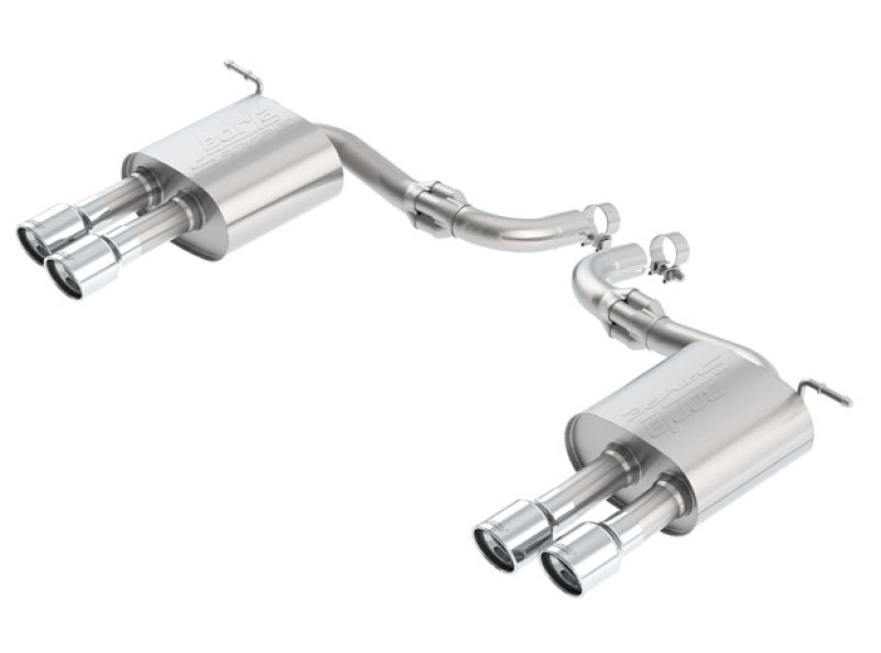 S-Type Axle-Back Exhaust System <br> 17-19 Ford Fusion Sport 2.7L V6
