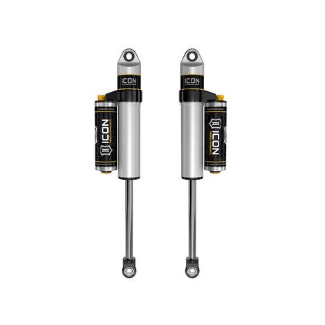 Pair 0-1in Rear / 4in Rear 2.5 Series Shocks VS PB CDCV <br> 2001-2022 Chevy Silverado GMC Sierra 2500 3500 HD