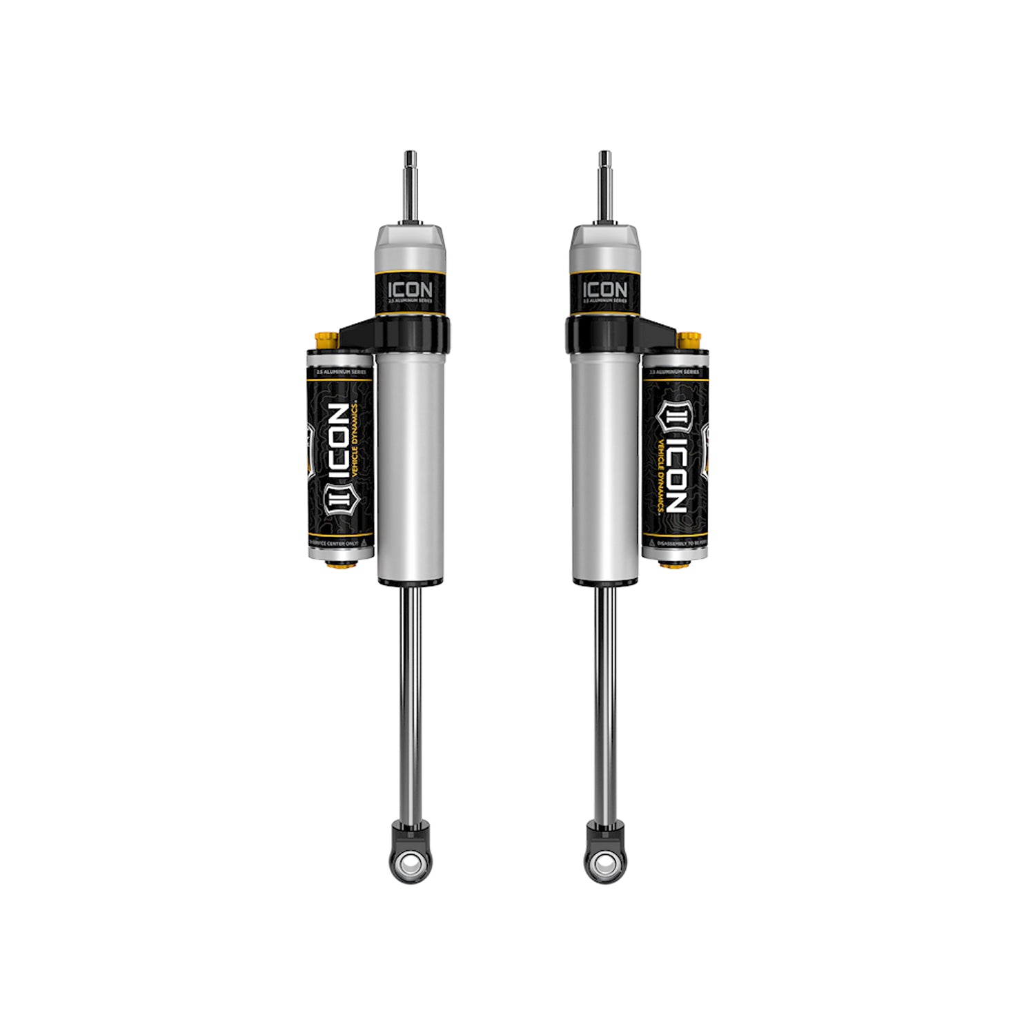 Pair 6-8in Front 2.5 Series Shocks VS PB CDCV <br> 2011-2019 Chevy Silverado GMC Sierra 2500 3500 HD