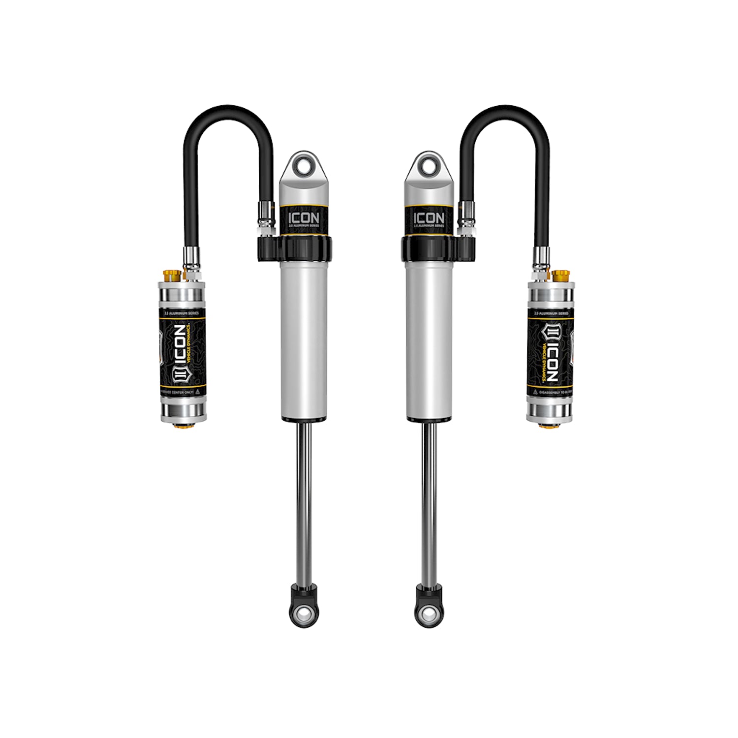 Pair Secondary 2.5 Series Shocks RR CDCV <br> 2003-2024 Toyota 4Runner Tacoma Lexus GX470